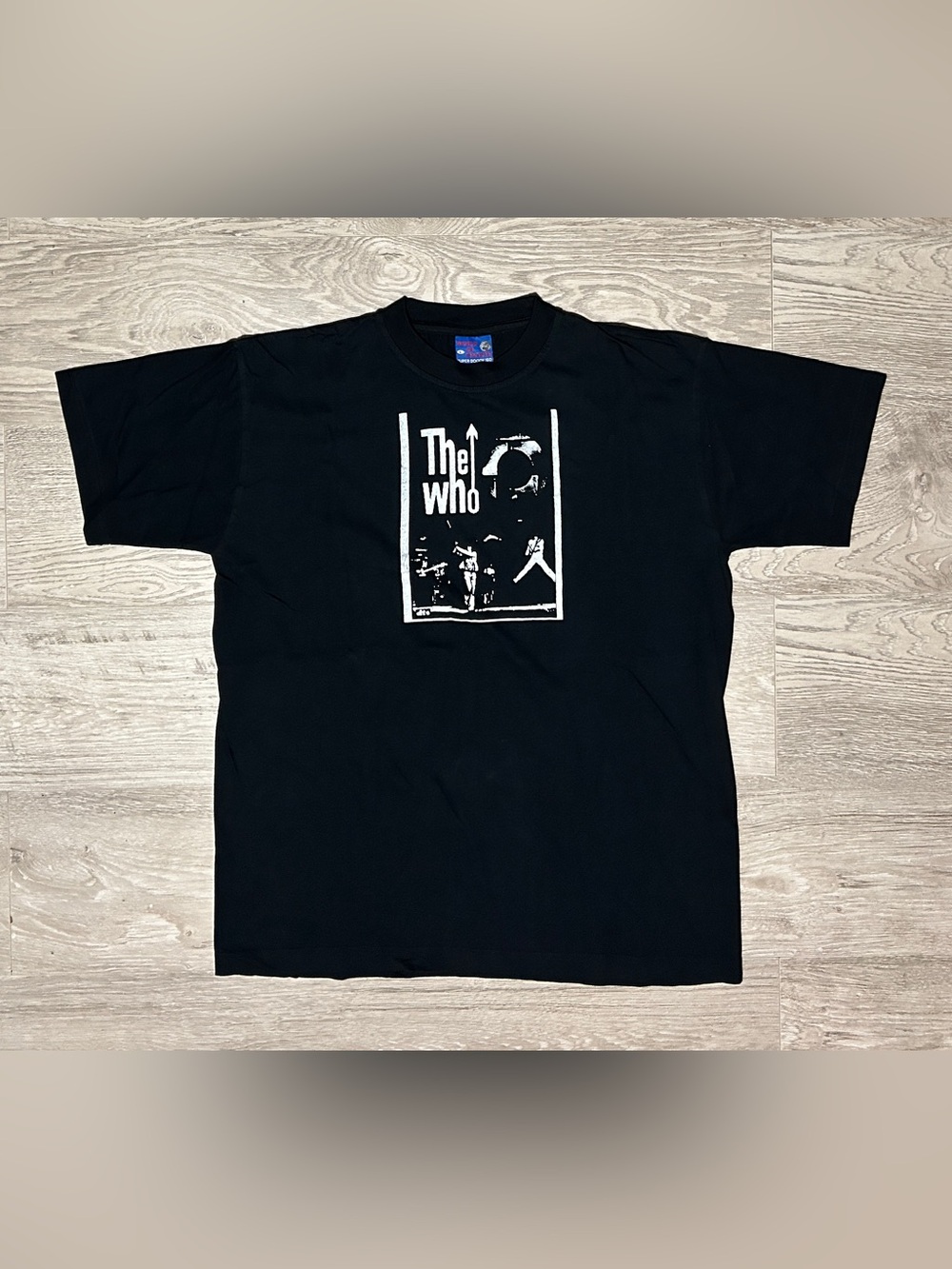 Vintage The Who Black Graphic Band T-Shirt - Slightly Faded